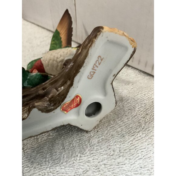 Vintage Lefton China Hummingbird Figurine GG1722 Hand Painted Porcelain - Picture 3 of 3